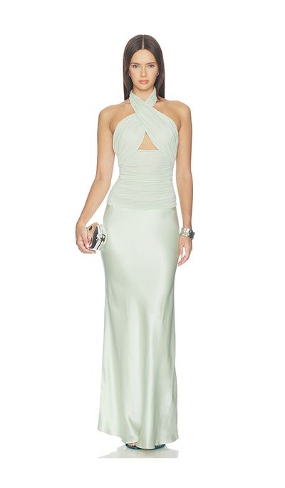 MISHA MISHA The Nyx Contrast Dress