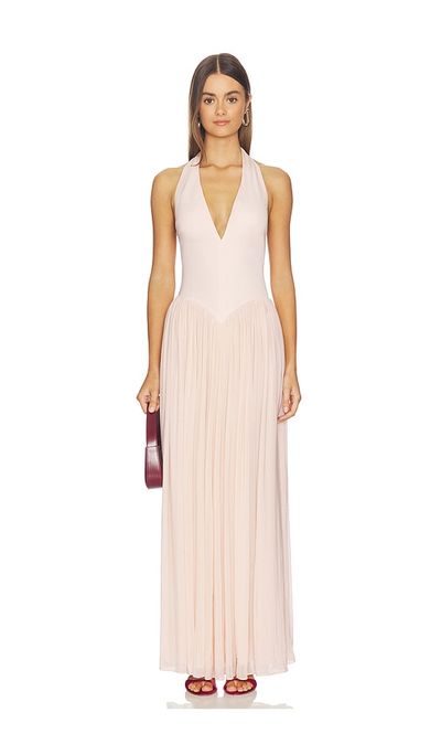 MISHA MISHA The Ophelia Jersey Maxi Dress