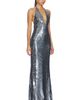 MISHA MISHA The Plundge Sequin Jersey Dress - 2