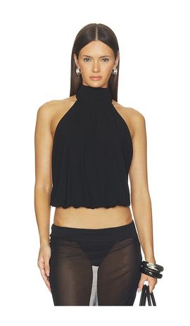 MISHA MISHA The Sash Jersey Top