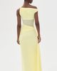 MISHA MISHA The Sisal Mesh Dress Lemon - 3