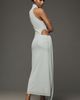 MISHA Sipario Draped Mock-Neck Cutout Dress - 6