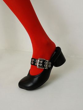 mishuu somuch Alice Mary-Jane Shoes_Black