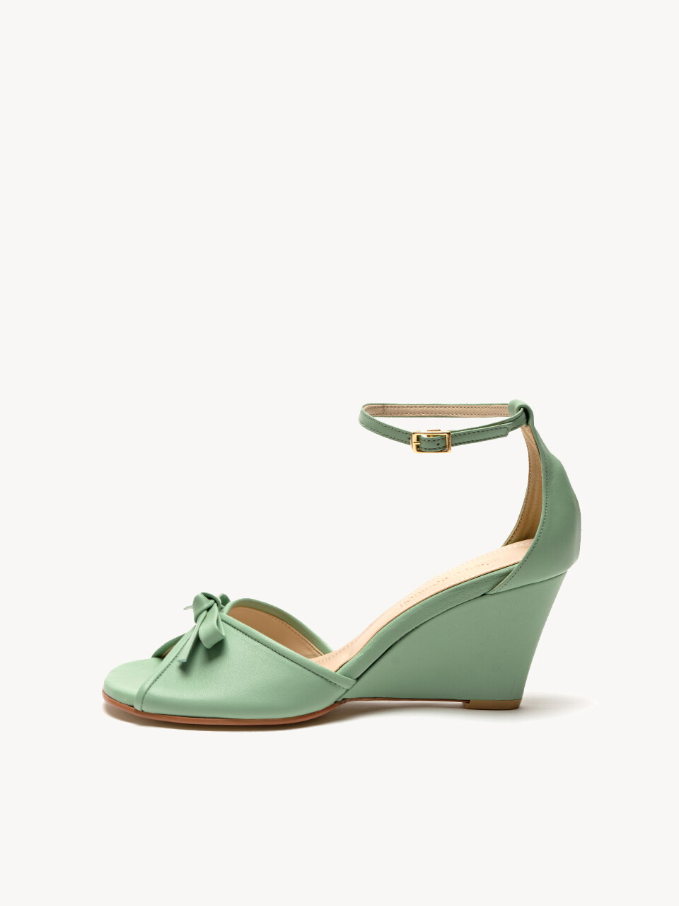 mishuu somuch Crush Wedge Heel_Mint