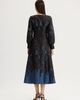 Misook Misook A-Line Bloomscape Jaquard Woven Maxi Dress - 3