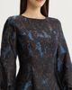 Misook Misook A-Line Bloomscape Jaquard Woven Maxi Dress - 4