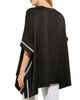 Misook Misook Contrast Trim Dolman Sleeve Top - 2