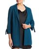 Misook Misook Diagonal Stripe Tie Cuff Jacket - 2