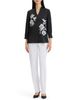 Misook Misook Embroidered Crepe de Chine Blouse - 2
