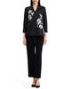 Misook Misook Embroidered Crepe de Chine Blouse - 6