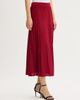 Misook Misook Flared Wide Ribbed Soft Knit Maxi Skirt - 2