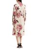 Misook Misook Floral Crepe de Chine Midi Shirtdress - 3