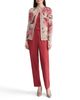 Misook Misook Heritage Floral Jacquard Flat Knit Jacket - 2