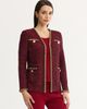 Misook Misook Heritage Trim Tweed Knit Jacket - 3
