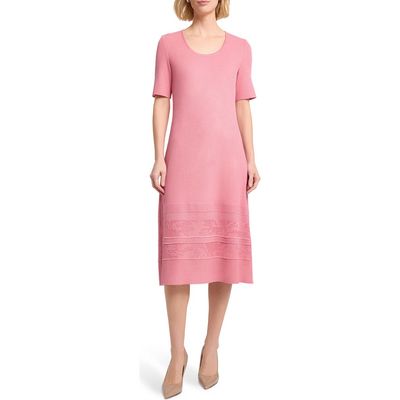 Misook Misook Mixed Stitch Sweater Dress