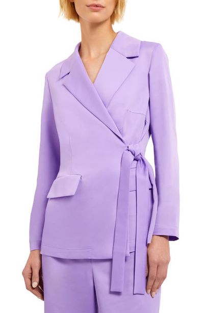 Misook Misook Side Tie Blazer