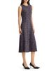 Misook Misook Sleeveless A-Line Ribbon Knit Maxi Dress - 4