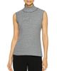 Misook Misook Striped Mock Neck Tank - 1
