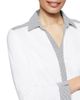 Misook Misook Striped Trim Shirt - 4