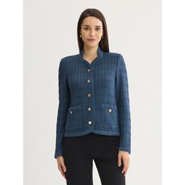 Misook Misook Tonal Tweed Knit Jacket