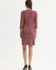 Misook Misook Tweed Jacquard Knit Wrap Dress - 3