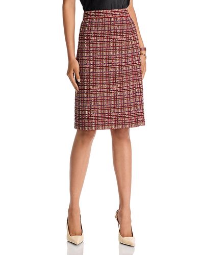 Misook Misook Tweed Pencil Skirt