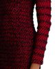 Misook Misook Two Toned Eyelash Knit Sheath Dress - 6