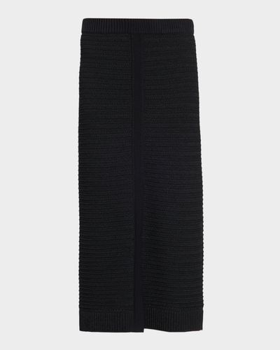 Misook Monochromatic Ottoman Knit Maxi Skirt