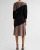 Misook Women's Colorblocked Knit Midi Dress - 3