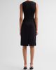 Misook Women's Contrast Stitch Ponte Sheath Dress - 3