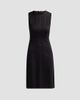 Misook Women's Contrast Stitch Ponte Sheath Dress - 6