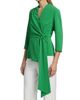 Misook Women's Crepe De Chine Wrap Blouse - 4