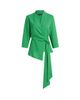 Misook Women's Crepe De Chine Wrap Blouse - 8