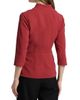 Misook Women's Crepe Side Buckle Wrap Blouse - 5
