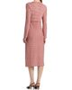 Misook Women's Faux Wrap Soft Knit Midi Dress - 5