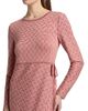 Misook Women's Faux Wrap Soft Knit Midi Dress - 6
