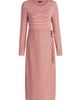 Misook Women's Faux Wrap Soft Knit Midi Dress - 8