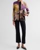 Misook Women's Floral Jacquard Knit Jacket - 2