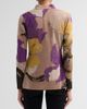 Misook Women's Floral Jacquard Knit Jacket - 3