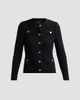 Misook Women's Heritage Button-Front Ottoman Knit Jacket - 6