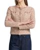 Misook Women's Heritage Ribbon Tweed Knit Jacket - 3