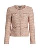 Misook Women's Heritage Ribbon Tweed Knit Jacket - 8