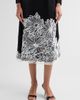 Misook Women's Lace-Appliqué Crepe De Chine Midi Dress - 5