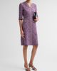 Misook Women's Metallic Tweed Knit Sheath Dress - 4