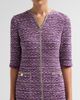 Misook Women's Metallic Tweed Knit Sheath Dress - 5