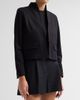 Misook Women's Ponte Contrast Stitch Jacket - 4