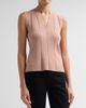 Misook Women's Princess Seam V-Neck Tank - 4