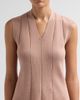 Misook Women's Princess Seam V-Neck Tank - 5