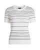 Misook Women's Striped Soft Knit Top - 1