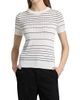Misook Women's Striped Soft Knit Top - 3